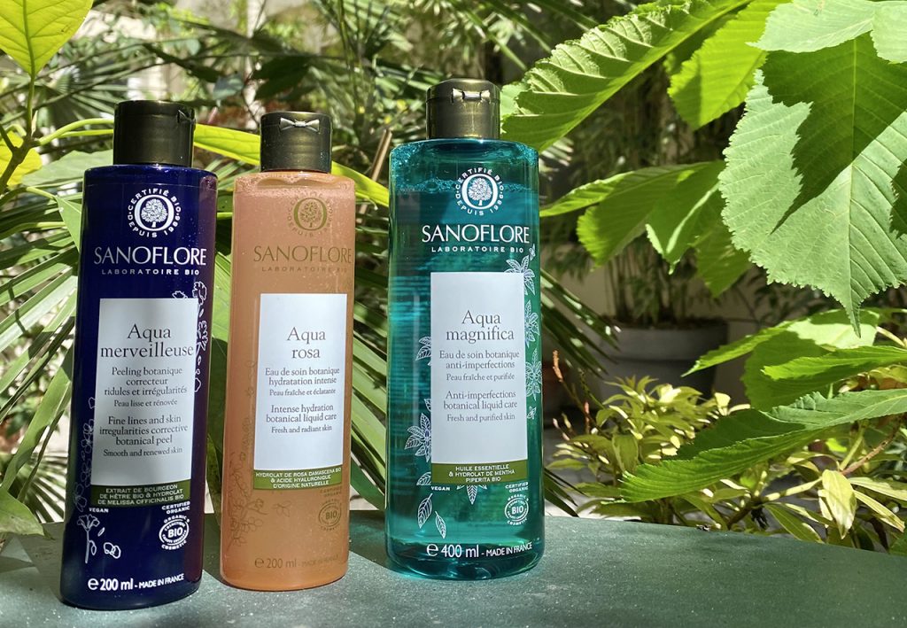 【SANOFLORE】AQUA MAGNIFICA, AQUA MERVEILLEUSE, AQUA ROSA